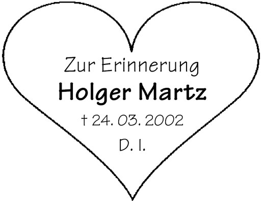  Traueranzeige für Holger Martz vom 24.03.2010 aus Westfälische Nachrichten