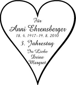  Traueranzeige für Anni Ehrensberger vom 17.08.2013 aus Westfälische Nachrichten