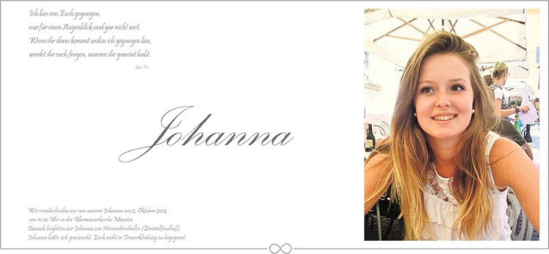  Traueranzeige für Johanna  vom 27.09.2014 aus Westfälische Nachrichten