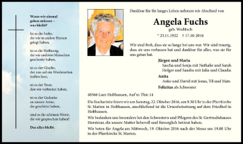 Anzeige von   von Westfälische Nachrichten