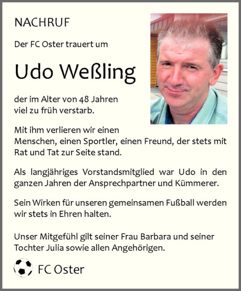  Traueranzeige für Udo Weßling vom 04.03.2016 aus Westfälische Nachrichten