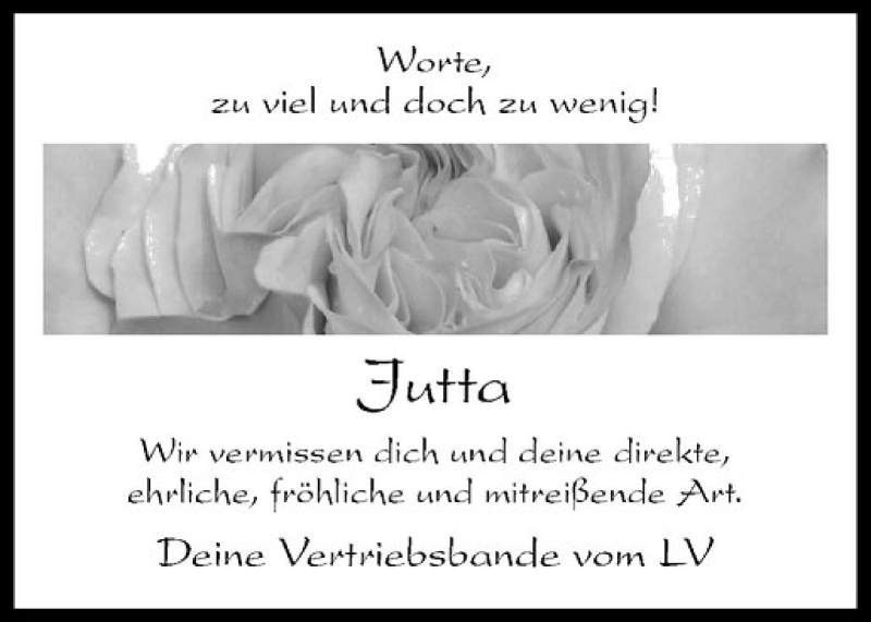  Traueranzeige für Jutta Meyer-Pletzer vom 07.09.2016 aus Westfälische Nachrichten