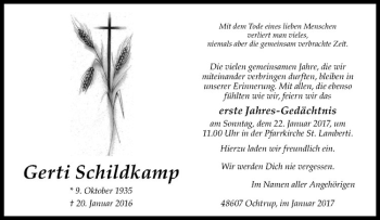 Anzeige von   von Westfälische Nachrichten