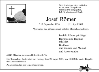 Anzeige von   von Westfälische Nachrichten