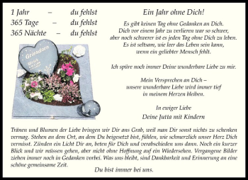 Anzeige von Ulrich Griesdorn von Westfälische Nachrichten