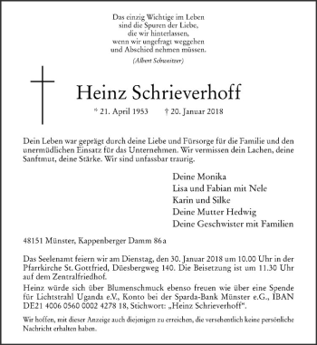 Anzeige von   von Westfälische Nachrichten