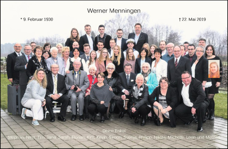  Traueranzeige für Charlotte Menningen vom 25.05.2019 aus Westfälische Nachrichten