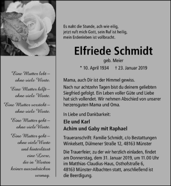 Anzeige von   von Westfälische Nachrichten