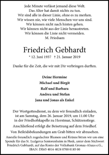 Anzeige von   von Westfälische Nachrichten