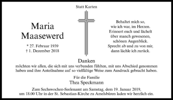 Anzeige von   von Westfälische Nachrichten