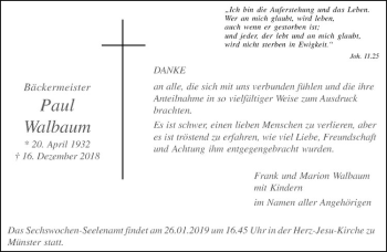 Anzeige von   von Westfälische Nachrichten