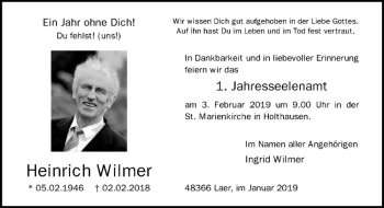 Anzeige von   von Westfälische Nachrichten