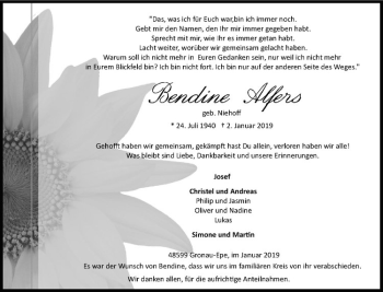 Anzeige von   von Westfälische Nachrichten