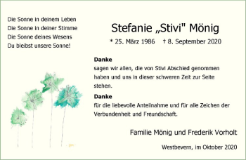Anzeige von Stefanie 