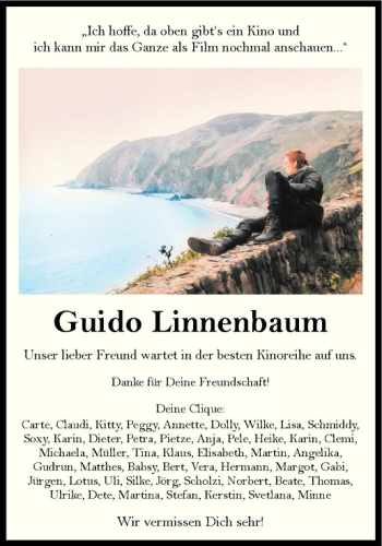 Anzeige von Guido Linnenbaum von Westfälische Nachrichten