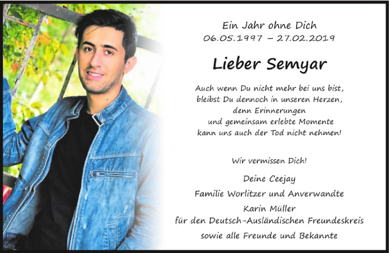  Traueranzeige für Seymar  vom 29.02.2020 aus Westfälische Nachrichten