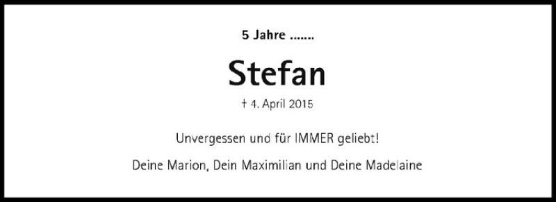 Traueranzeige für Stefan Mühlenkamp vom 04.04.2020 aus Westfälische Nachrichten
