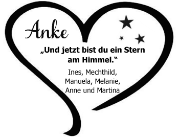 Anzeige von Anke Große-Gehling 