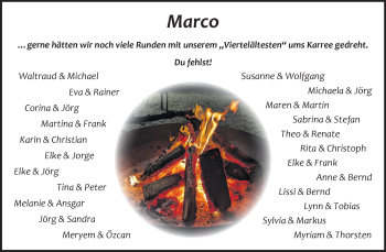 Anzeige von Marco Lehmkuhl 