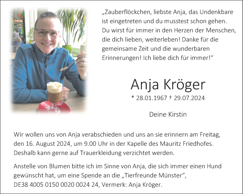  Traueranzeige für   vom 10.08.2024 aus 