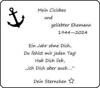 Anzeige von Cicisbeo  