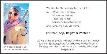 Anzeige von Manuela Jobs 