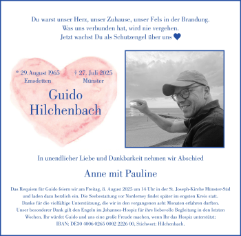 Anzeige von Guido Hilchenbach 